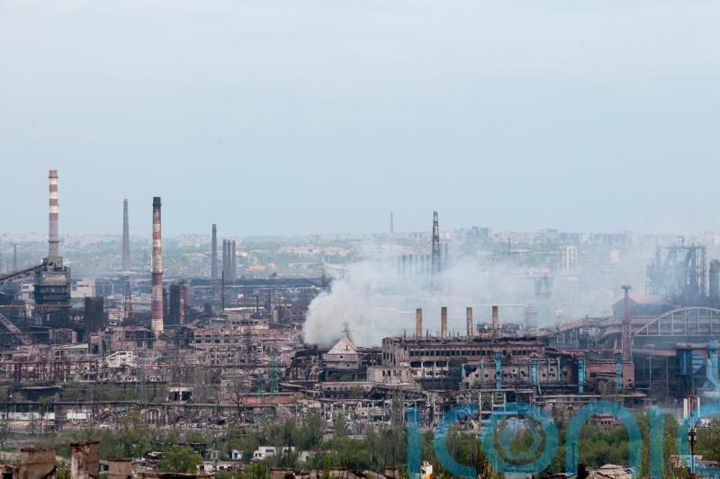 Evacuation efforts continue at besieged Ukrainian steel mill