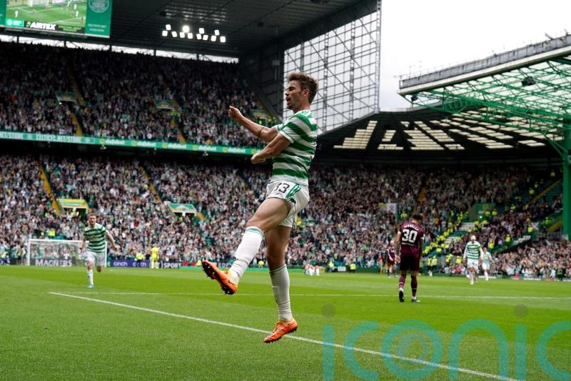 Celtic on brink of reclaiming title after beating Hearts