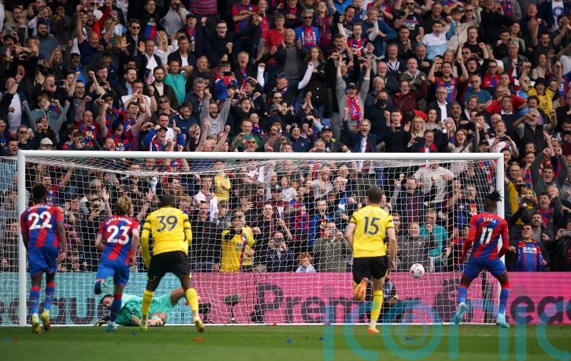 Crystal Palace beat Watford to send Hornets back to the Championship