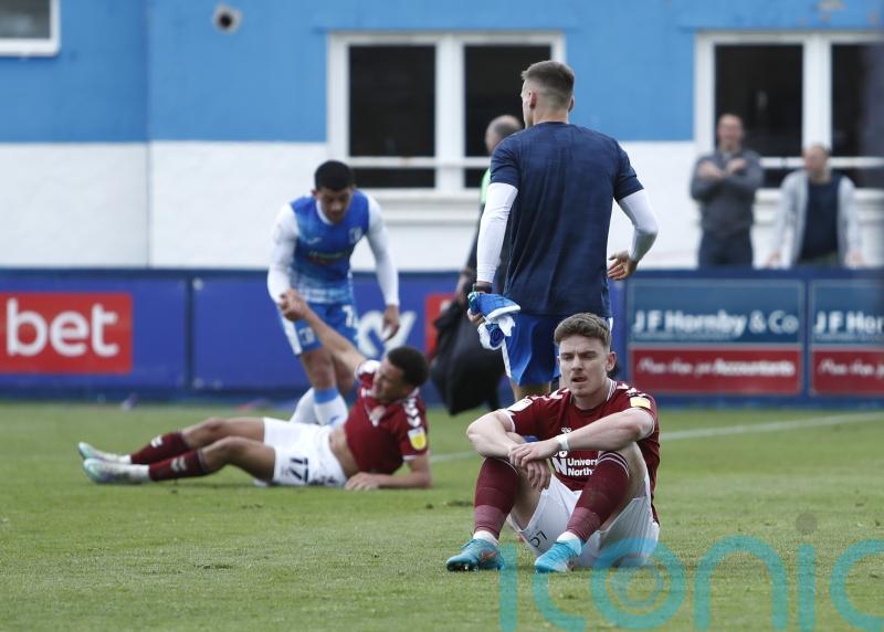 Northampton miss out on automatic promotion despite win at Barrow