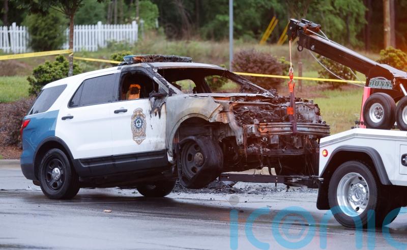 Man fatally shot after throwing Molotov cocktails and setting cars on fire