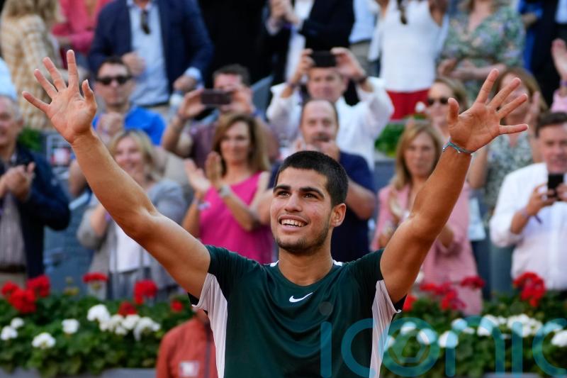 Teenager Carlos Alcaraz hailed ‘best player in world’ after winning Madrid Open