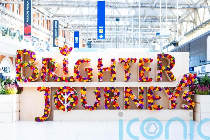 Railway stations to display flowers to boost passengers’ mental health