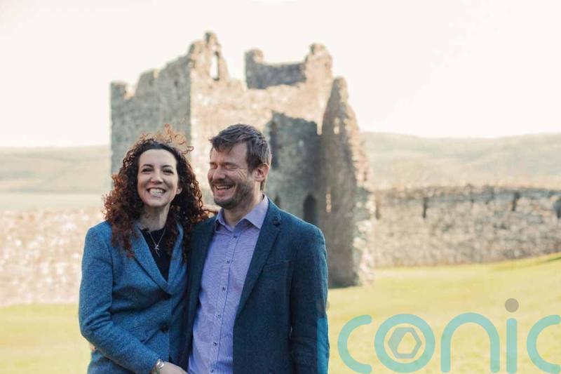 Businesswoman who mucked out cows on the family farm as a child is queen of the local castle as she has bought it and become a TV star
