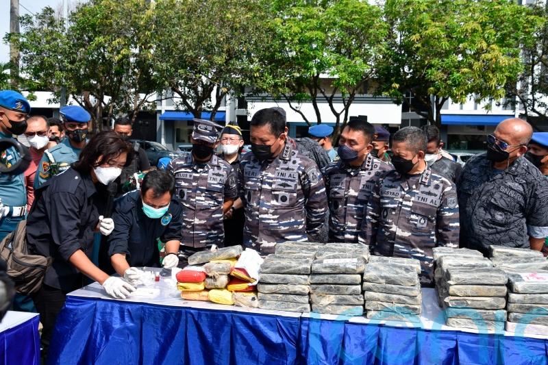 Indonesian sailors find £66m of cocaine floating at sea