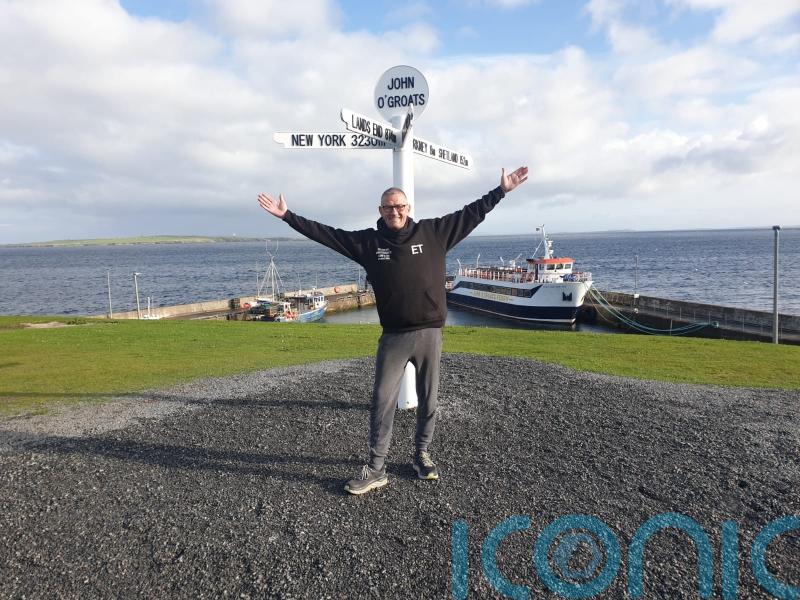 Veteran aims to run 870 miles from Scotland to Cornwall in 17 days for charity