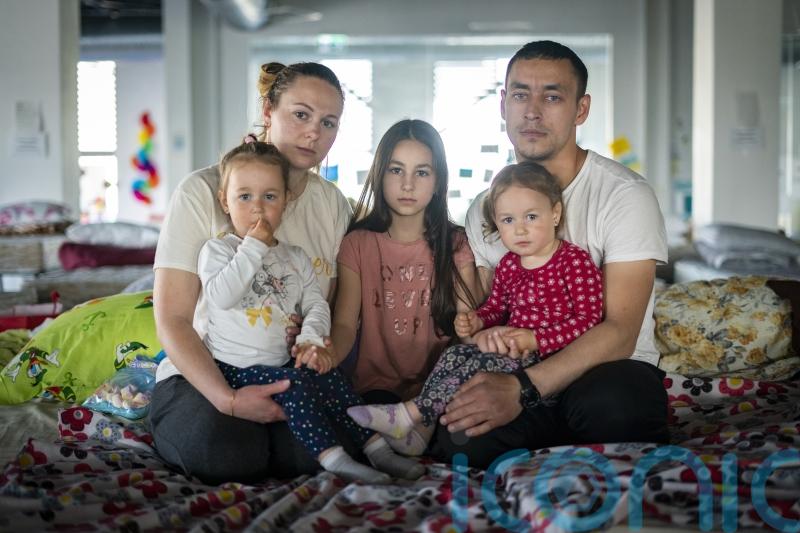 Ukrainian refugee: Family’s future unknown but we hope for something better