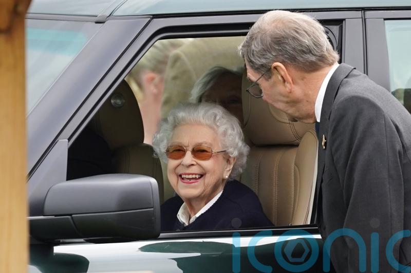 The Queen is all smiles as her horse is named supreme champion