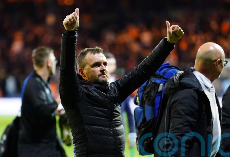 Luton boss Nathan Jones relishing ‘wonderful tie’ at Huddersfield after 1-1 draw