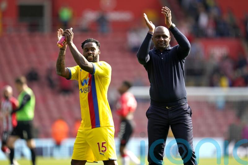 Patrick Vieira wants Crystal Palace to aim for more than Premier League survival
