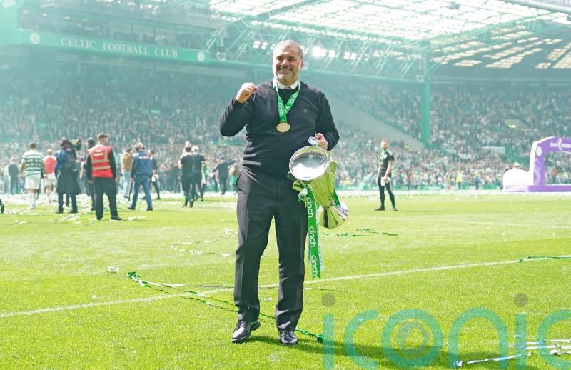 Ange Postecoglou urges Celtic to ‘take it in and enjoy it’ after winning title