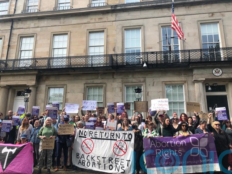 ‘Solidarity with US siblings’ – Activists gather in Edinburgh over Roe vs Wade