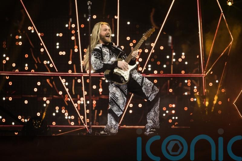 UK hopeful Sam Ryder performs upbeat song in Eurovision final