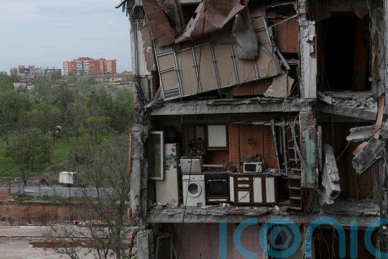 Defiant Zelensky vows to host Eurovision in besieged city of Mariupol