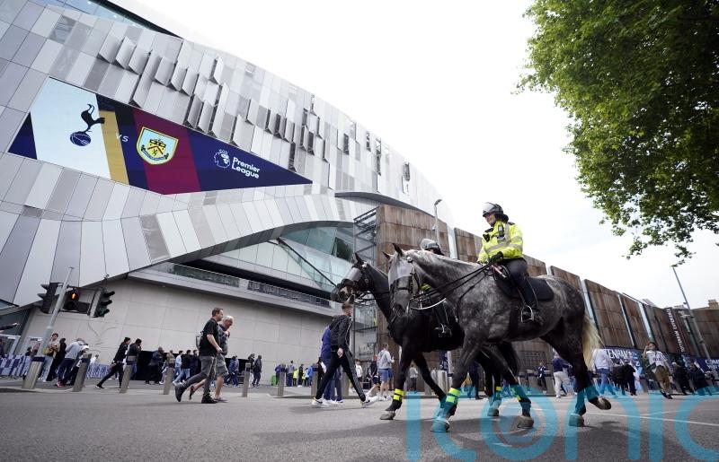 Two men arrested at Tottenham v Burnley following ‘discriminatory gestures’