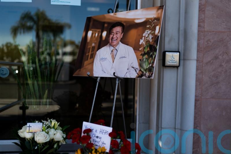 Doctor who died as he tackled gunman in church shooting is hailed a hero
