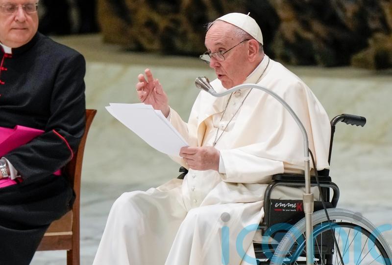 Pope Francis reveals the drink that helps him battle knee pain