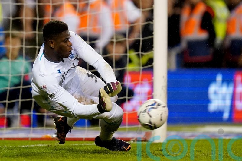 Brice Samba the hero as Nottingham Forest reach play-off final