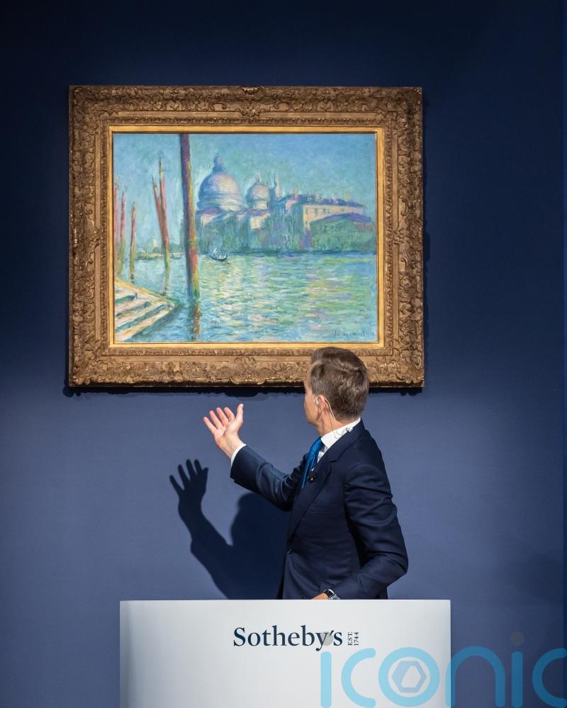 Monet’s Le Grand Canal et Santa Maria della Salute sells for record £45 million