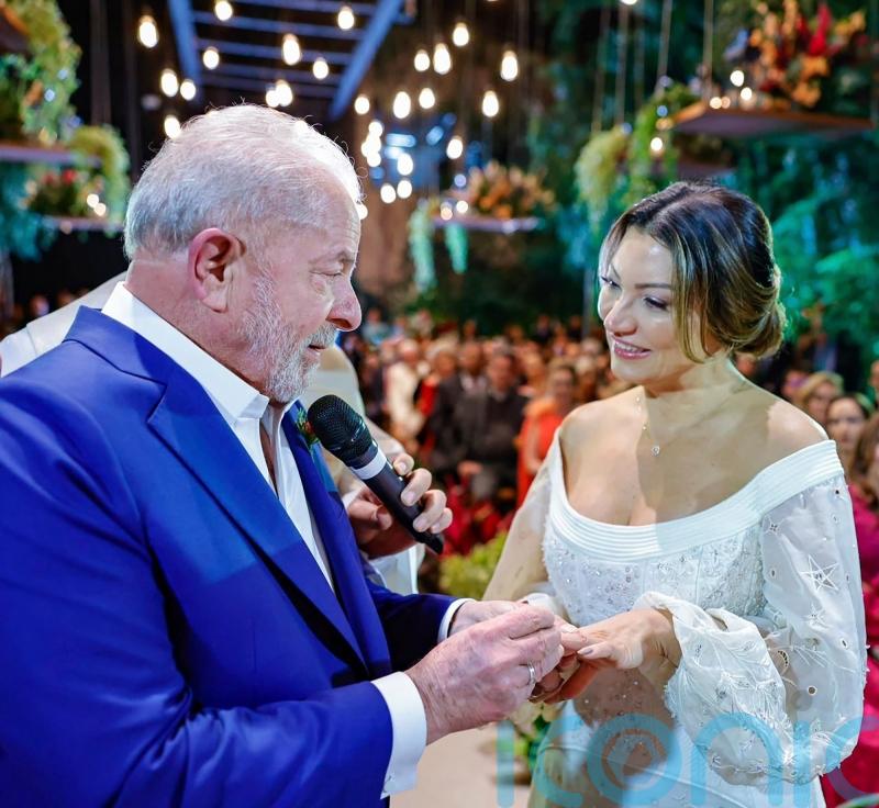 Brazil’s Lula marries at 76 ahead of presidential election in October