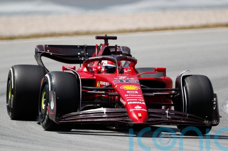 Charles Leclerc leads Ferrari one-two in first practice at Spanish Grand Prix