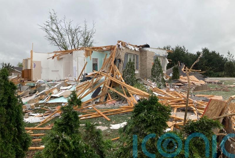 Rare northern Michigan tornado kills one person and injures more than 40