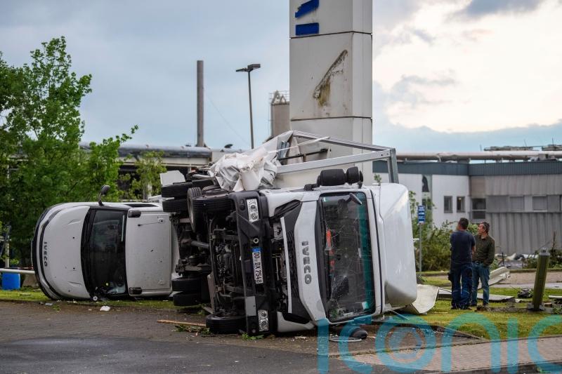 German storm generated three tornadoes, says weather service