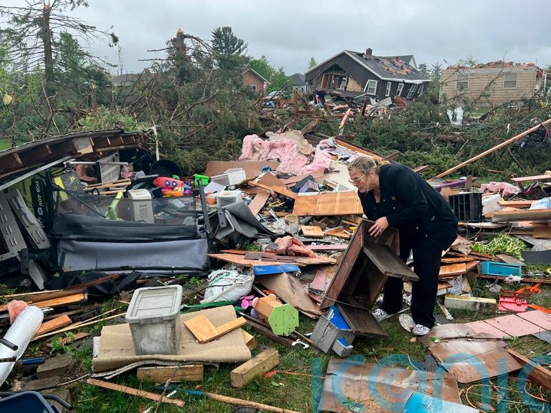 Second death reported after rare tornado strikes Michigan