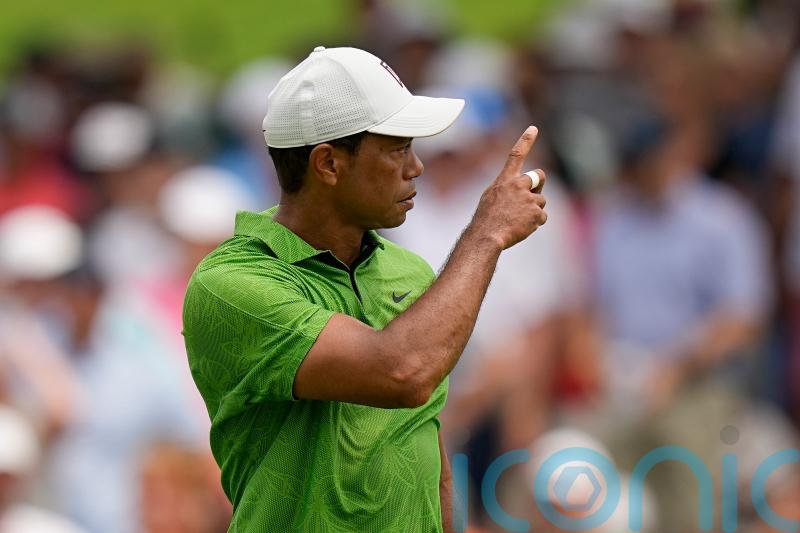 Tiger Woods’ bid to play his way into contention at US PGA comes to watery end