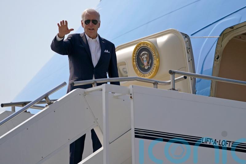 Joe Biden pushes economic and security aims as he ends South Korea visit
