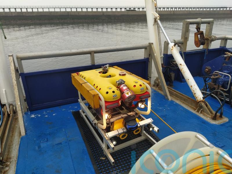Underwater drone carries out first-ever offshore wind farm inspection