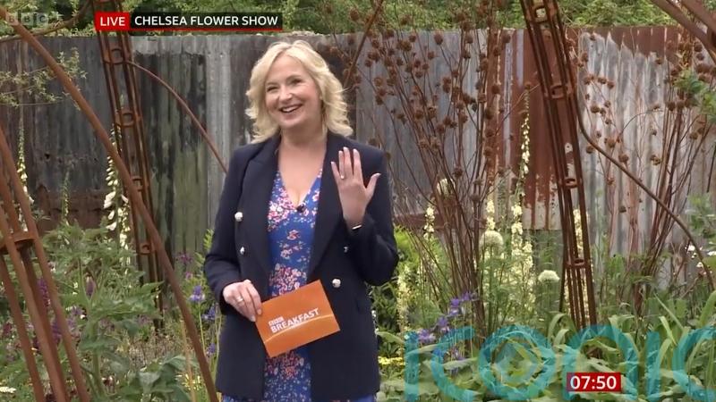 Carol Kirkwood reveals ‘quite romantic’ engagement details