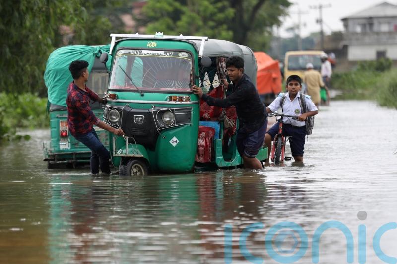 Deluges of rain flood parts of India and Bangladesh