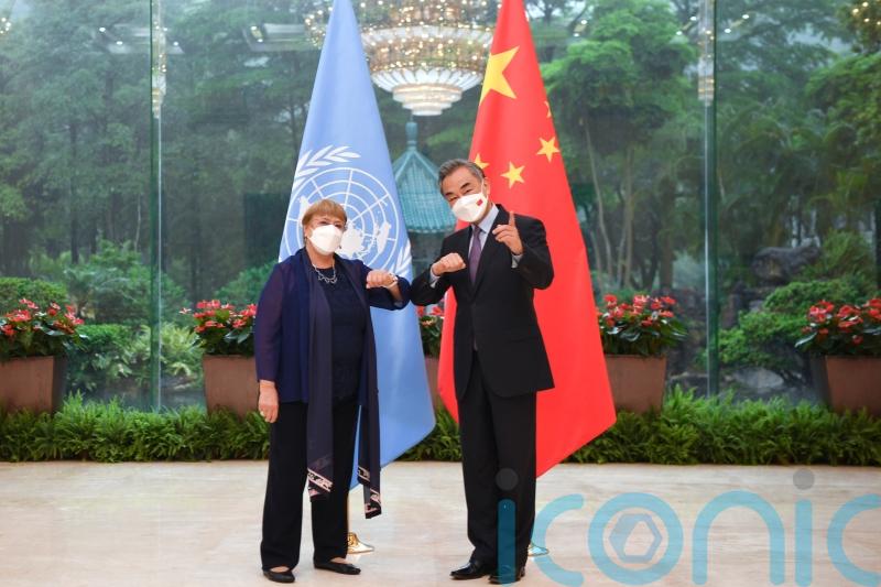China claims foreign relations ‘sabotage’ as UN rights official visits Xinjiang