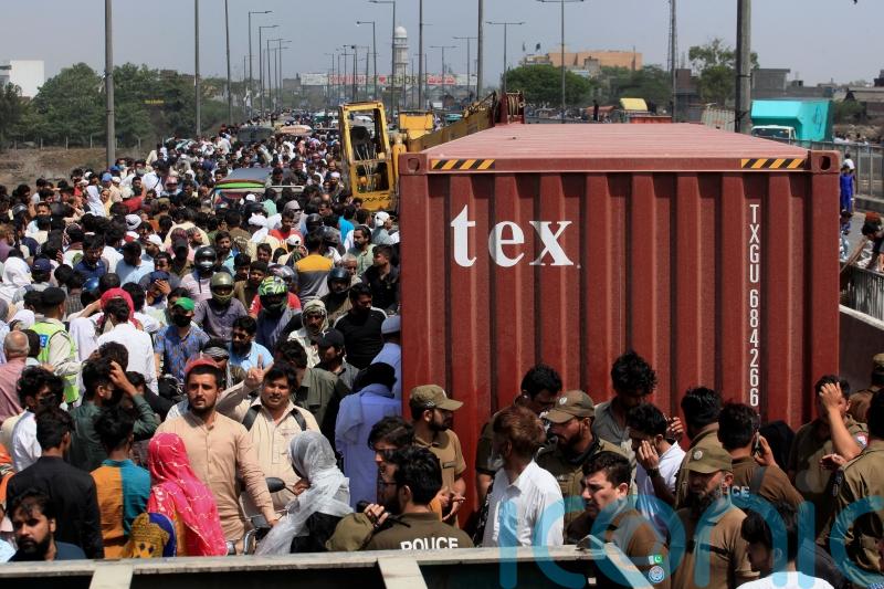 Authorities ban Imran Khan rally in Islamabad and crack down on supporters