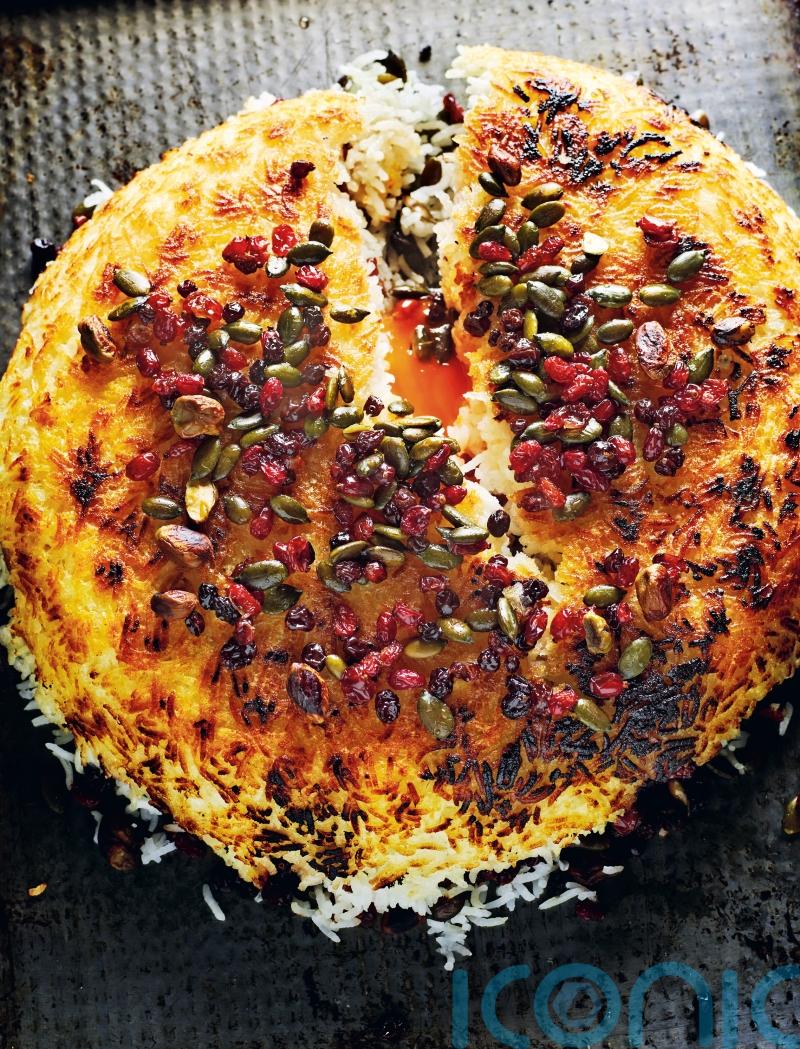 Josh Katz’s jewelled tahdig recipe