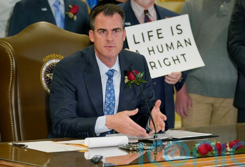 Oklahoma governor signs strictest abortion ban in the US