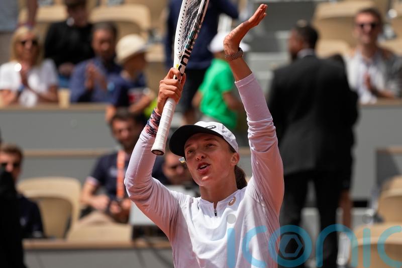 Swiatek marches on but Jeanjean’s dream run ends – day seven at the French Open