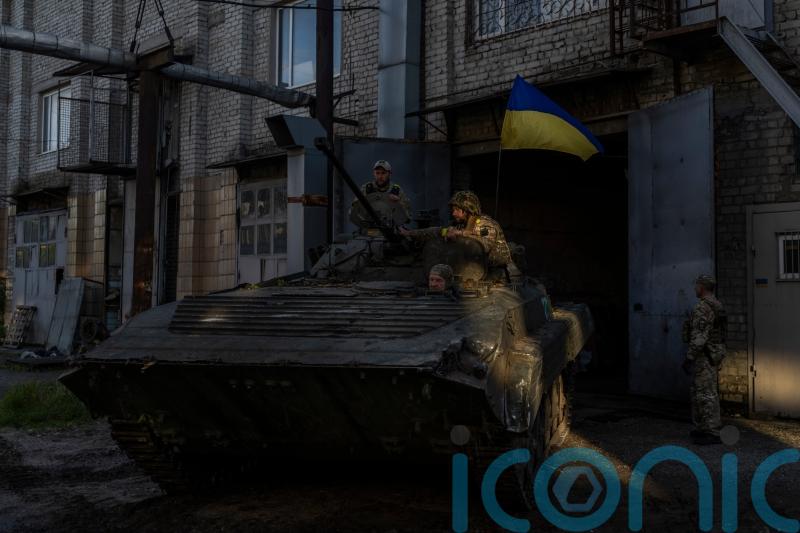 Russian troops entering key city in eastern Ukraine