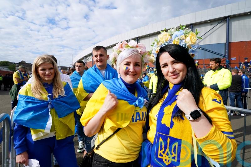 Fans predict close match as Scotland play Ukraine