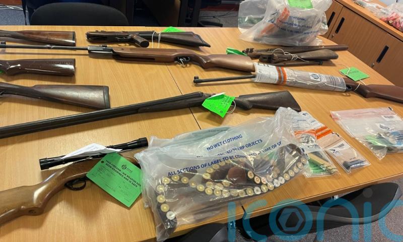 More than 300 firearms handed in to police as part of amnesty