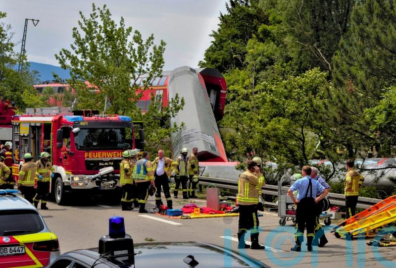 At least four killed as train derails in southern German Alps