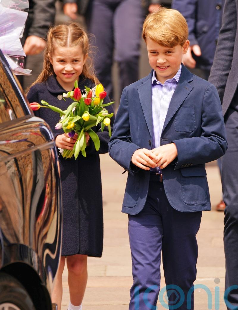 George and Charlotte in surprise visit to Cardiff for Jubilee day trip