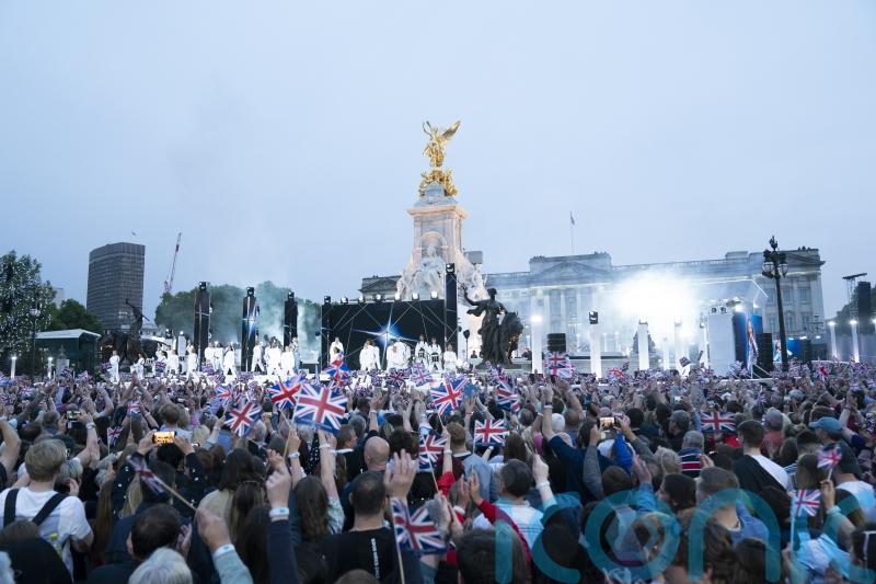 Revellers marvel at being ‘part of history’ at Buckingham Palace concert