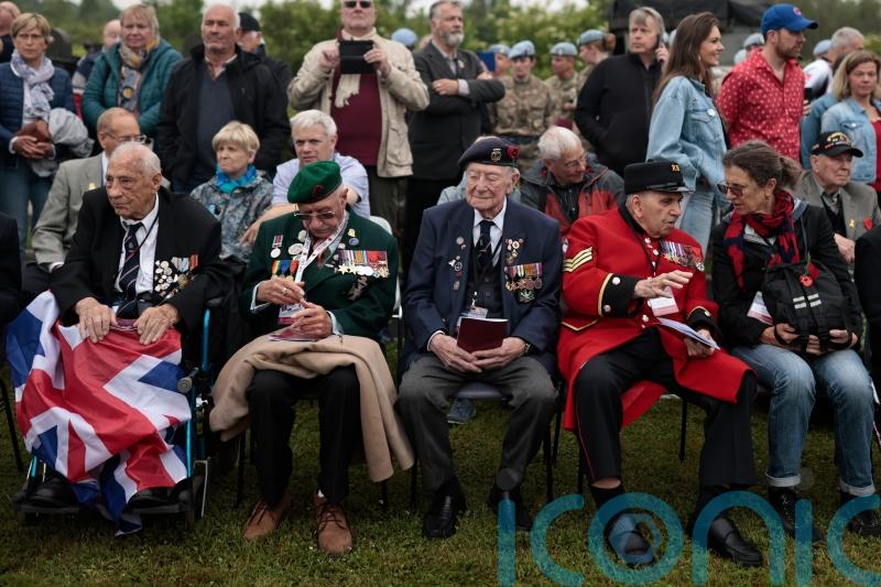 Second World War veterans honoured on eve of D-Day anniversary