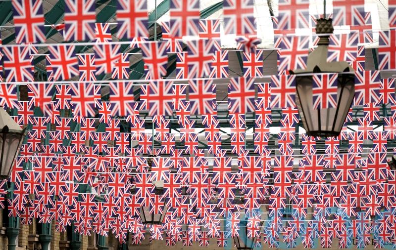 Villagers pack into marquee to celebrate the Big Jubilee Lunch