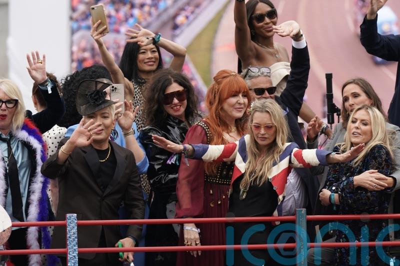 Kate Moss and Naomi Campbell among stars to grace Platinum Jubilee Pageant