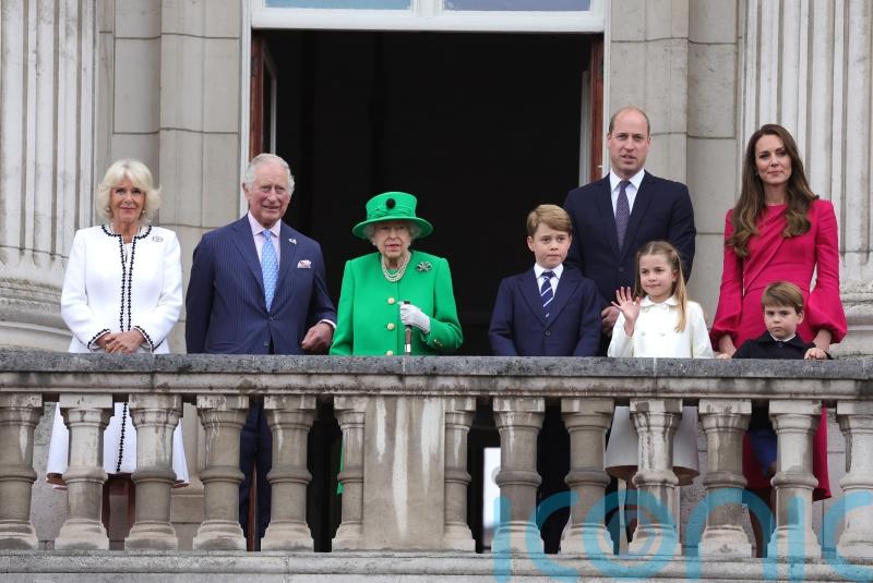 Future of the monarchy on Palace balcony with ‘magnificent seven’