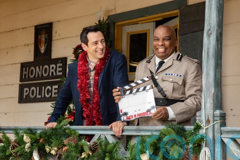 Filming under way in Guadeloupe for Death in Paradise Christmas special