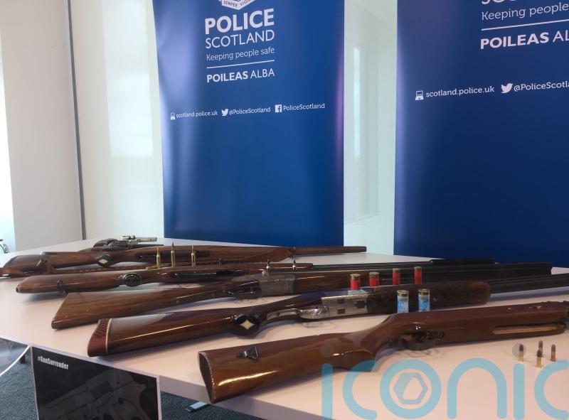 Increase in firearms crimes, but total still second lowest on record